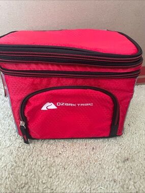 Ozark Trail Red Insulated Soft Cooler Tote